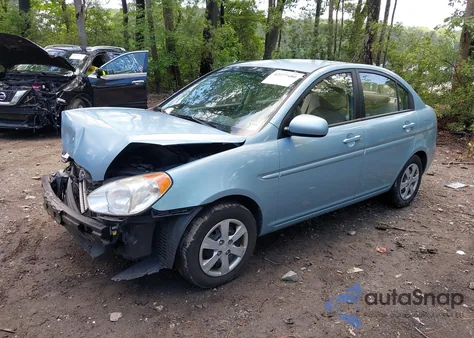 2011 Hyundai Accent Gls z USA, uszkodzony, nr VIN KMHCN4AC8BU600027